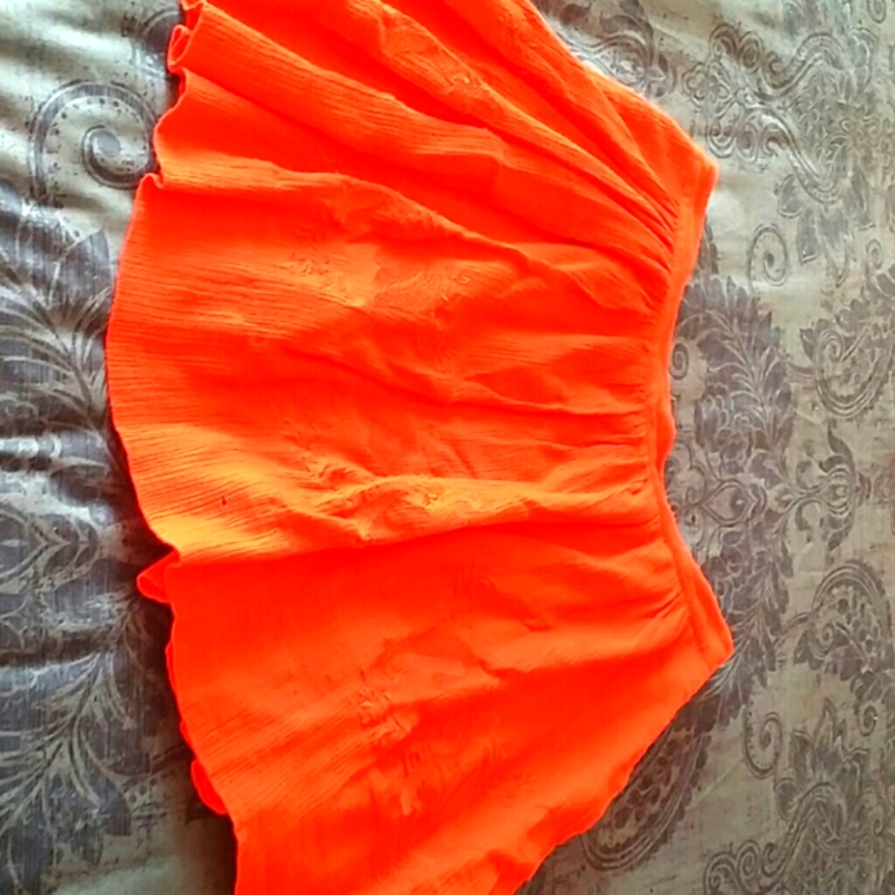 Rachel Roy cotton embroidered skirt